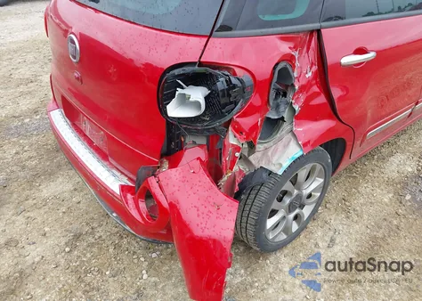 2014 Fiat 500L Lounge from USA, damaged, VIN ZFBCFACH5EZ009320